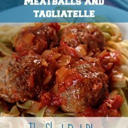 Tagliatelle with Meatballs