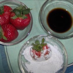 Strawberry With Balsamic Vinegar