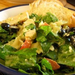 Spinach and Pasta Salad