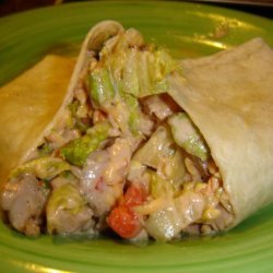 Santa Fe Chicken Salad Wraps