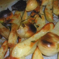 Garlic-Thyme Oven Fries