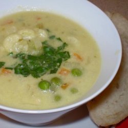 Cream of Cauliflower Soup (Vegan)