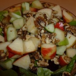 Apple, Beet and Walnut Salad