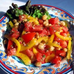 Tomato and Garbanzo Salad