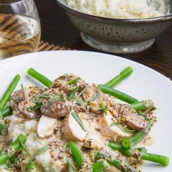 Chicken Breasts With Mushrooms and Tarragon