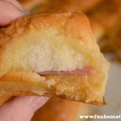 Hot Ham and Cheese Rolls