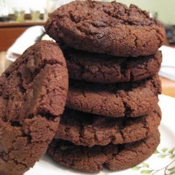 Giant Chocolate Sugar Cookies