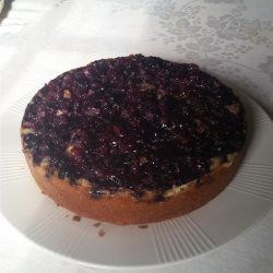 Blueberry Upside-Down Cake