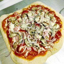 Pepperoni Mushroom Pizza- No Crust!