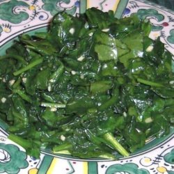 Quick Spinach Stir Fry With Lemon Juice