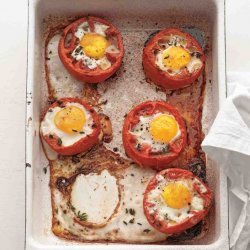 Eggs Baked in Whole Tomatoes
