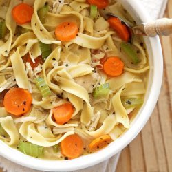 Quick Chicken and Noodle Soup