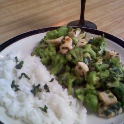 Basil Chicken With Broccoli