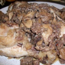 Mushroom Ragout With Chicken and Sausage