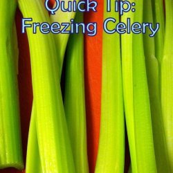 Freezing Celery