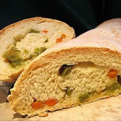 Vegetable Bread Roll Up