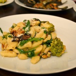 Orecchiette With Roasted Broccoli and Walnuts