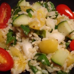Summery Brown Rice Salad With Fresh Herbs