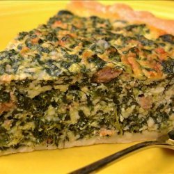 Spinach and Sausage Pie