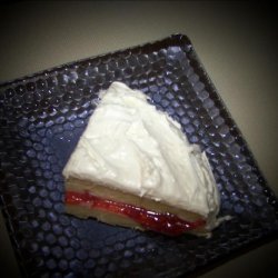 Easy Almond Sour Cream Layer Cake