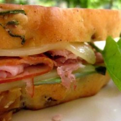 Italian Grilled Ham and Cheese Sandwich