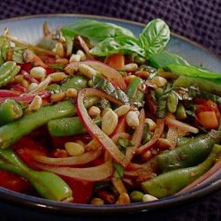 Basil and Balsamic Green Bean Salad