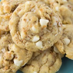Coconut and White Chocolate Chip Cookies