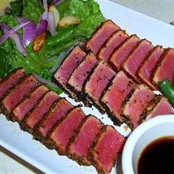 Seared Ahi Tuna Steaks