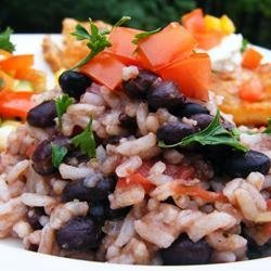 Quick Black Beans and Rice