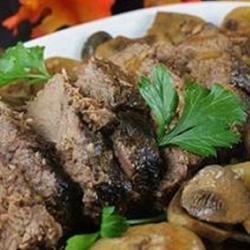 Mushroom Slow Cooker Roast Beef