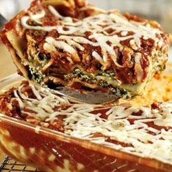 Extra-Easy Spinach Lasagna