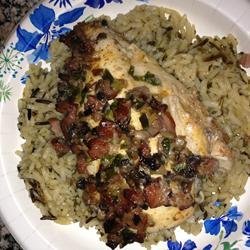 Creolized Stuffed Chicken Breasts