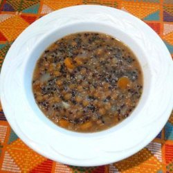 Crock Pot Lentils & Quinoa