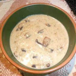 Swiss-Barley Mushroom Soup