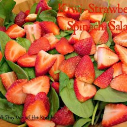 Spinach and Strawberry  Salad