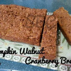 Cranberry-Walnut Pumpkin Bread