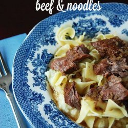 Crock Pot Beef and Noodles