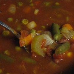 Chili Minestrone Soup (Crock Pot)