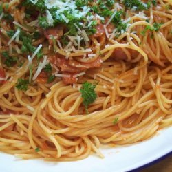 Bacon and Tomato Spaghetti