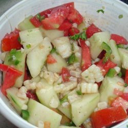 Corn, Tomato & Cucumber Salad