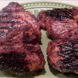 Greek Grilled Lamb Chops in Wine and Honey Marinade