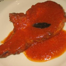 Pork Chops in Tomato Sage Sauce