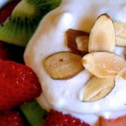 Fruit Salad With Cannoli Cream
