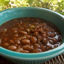 --V's Kicked up Baked Beans (Slow Cooker)
