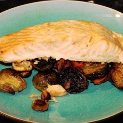 Roasted Salmon With Root Vegetables