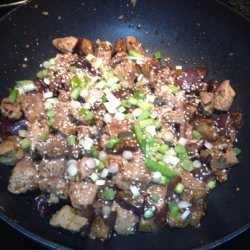 Pork and Eggplant in Hot Garlic Sauce
