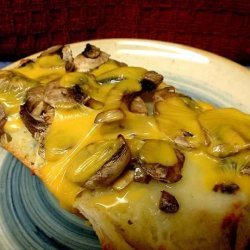 2-Cheese Mushroom Toast