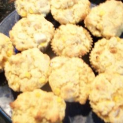 Apple and Cheddar Corn Muffins