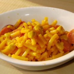 Easy Mac N Cheese With Hot Dogs