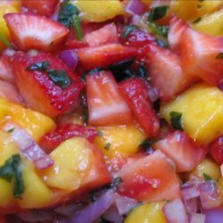 Calypso Strawberry-Mango Salsa